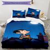3pcs Mr Bean Bedding Set Duvet Cover Closure Includes 1 Duvet Cover & 2 Pillowcases, Soft and Comfortable for All Seasons.