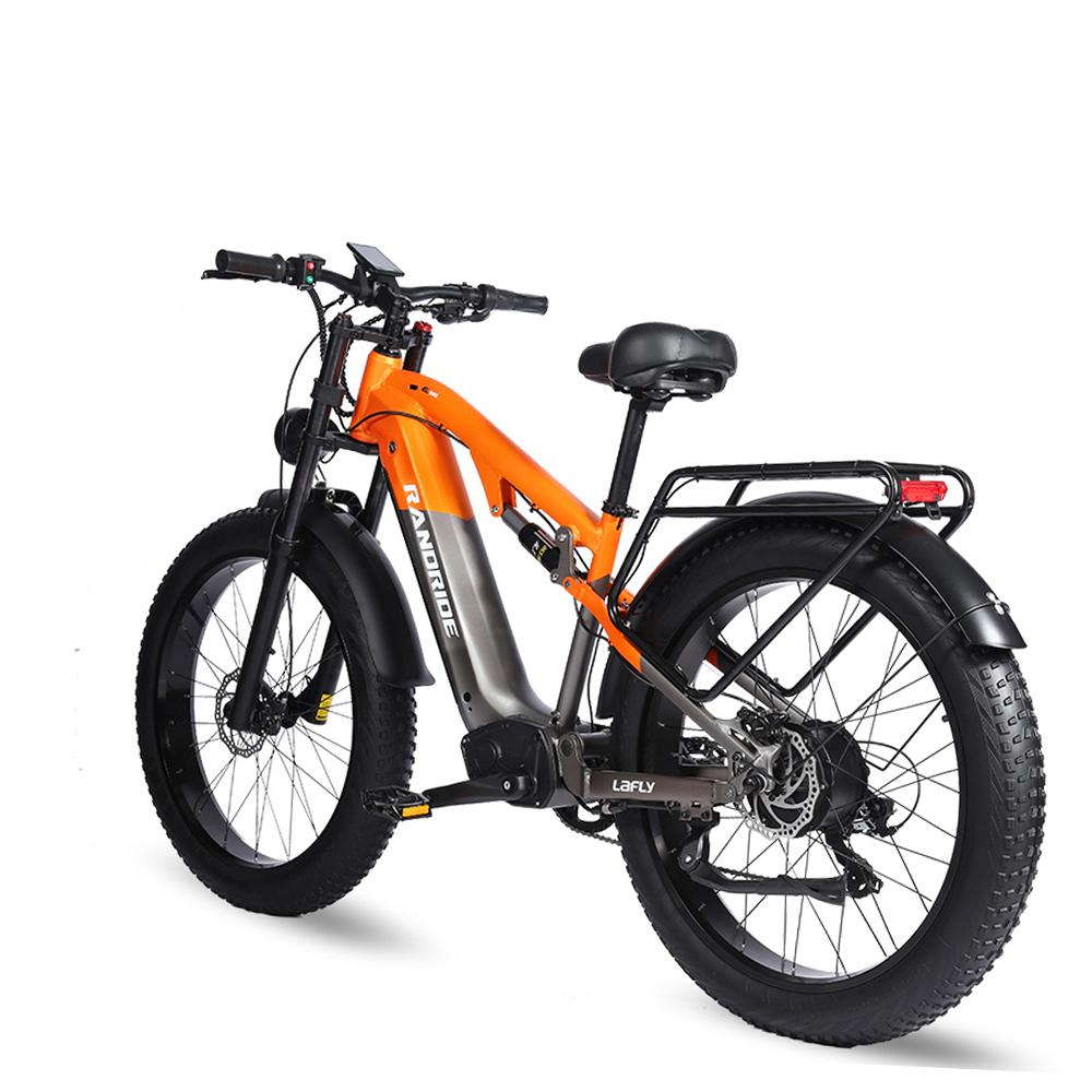 RANDRIDE YX80M 1500W Fat Tire Electric Bike 20AH Removable Battery 50KM/H Hydraulic Brake EU Stock 3-7Days Delivery