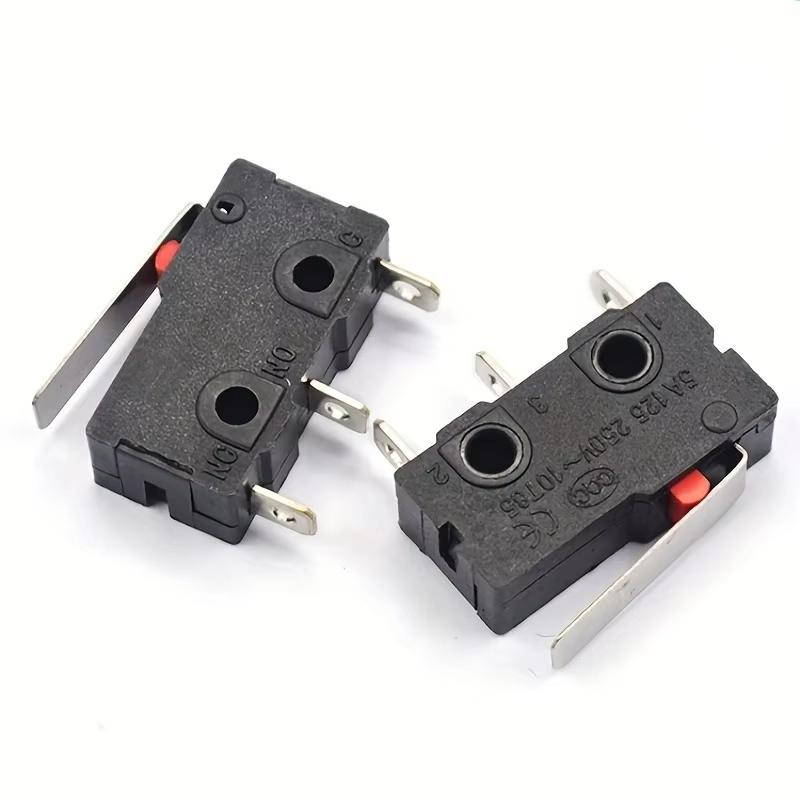 5pcs Microswitch Micro Roller Lever Arm Open Close Limit Switch KW12-3 PCB