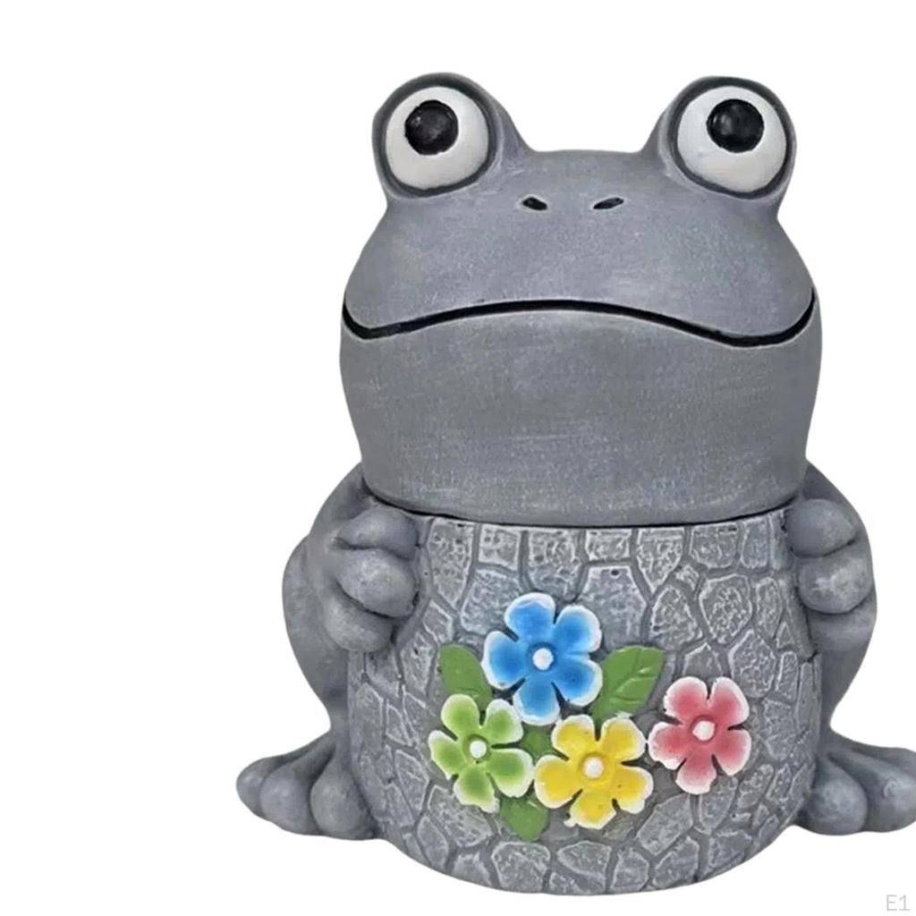 Hideaway Animal Storage Box Resin Modern Sculpture Waterproof Suitable for Home Office Garden