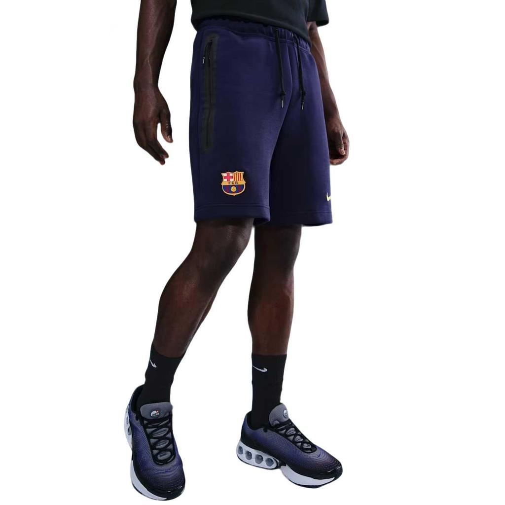Nike Мужские флисовые шорты для футбола Nike FC Barcelona Tech HJ6465-594