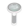 Handheld Magnifying Glass 20X Optical Magnifier with 21 LED Lights USB Charging Touch  