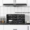 Kitchen Stove Barrier Foldable Aluminium Foil Anti Splatter Oil Splash Guard Frying Shield