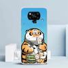 Cartoon Fat Tiger Phone Case For Xiaomi Poco F7 Ultra X5 X6 X7 Pro M7 Redmi 15C 15 13C 13 12C 12 10C 10 10A 9 9C 9A 9T Cover Poc