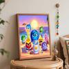 Disney DIY Oil Painting Kits Inside Out Beach Home Decor Craft Gift Ideas Disney Pixar Characters Painting Art Wall Decor Set 130