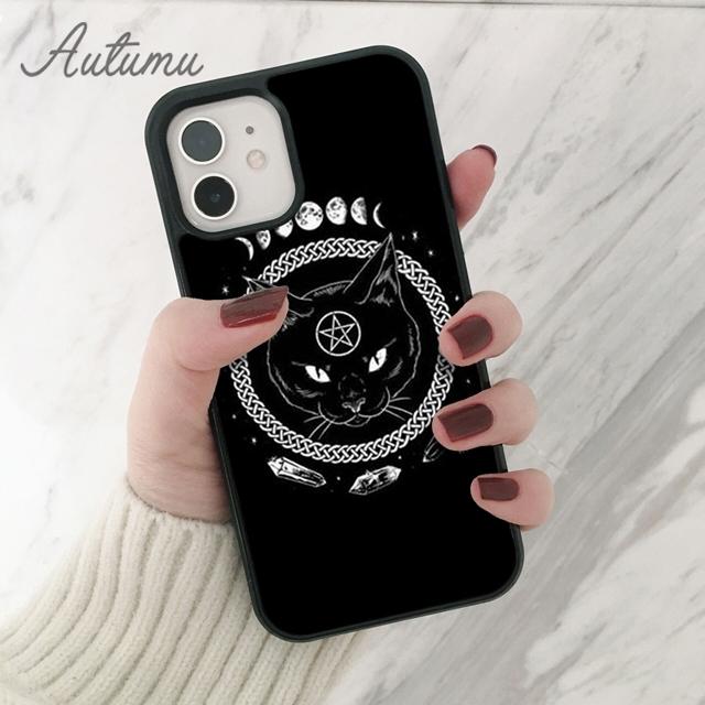 Чехол для телефона Witches Moon Tarot Mystery тотем для iPhone 11 12 13 14 Pro Max mini X XR XS SE 2020 6S 7 8 Plus Galaxy S21 S22