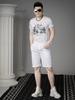 European Station 2025 Summer New High-End Printed Round-Neck T-Shirt Trendy Short-Sleeve Top Men's Short-Sleeve T-Shirt