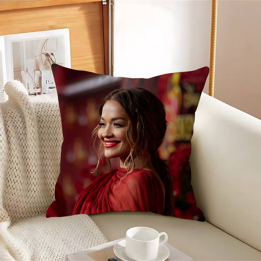 R-Rita Anmie O-Ora-A Pillow Case Removable Washable Cushion Cover – All-Season Soft Linen