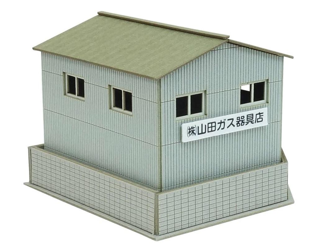 Sankei Miniature Art Petit Town Factory Paper Craft 1/220 MP01-160