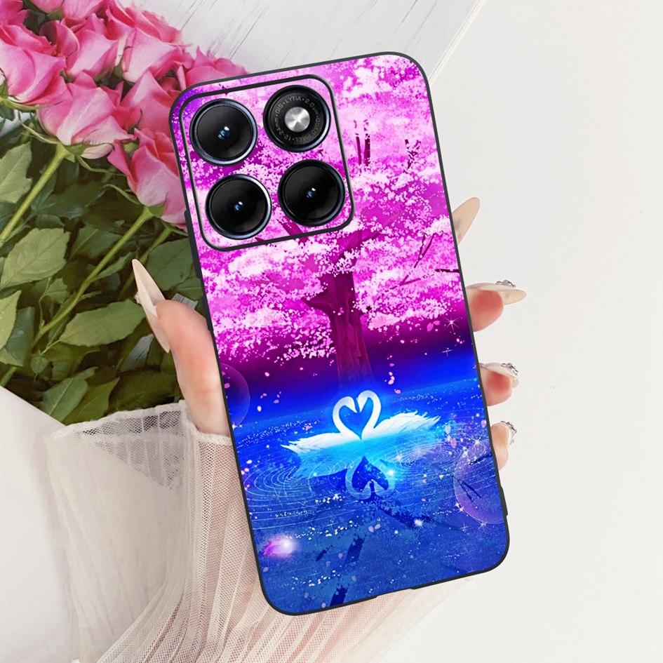 Чехол для Motorola Edge 70 Fusion 2026 Cover Популярный Мультяшный Узор Мягкий Силиконовый Чехол для Телефона Для Edge 70 Fusion+ Shell