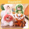 Baby Pvc Three Orchard Doll Plush Tomato Rabbit Raccoon Dinosaur Design Exterior