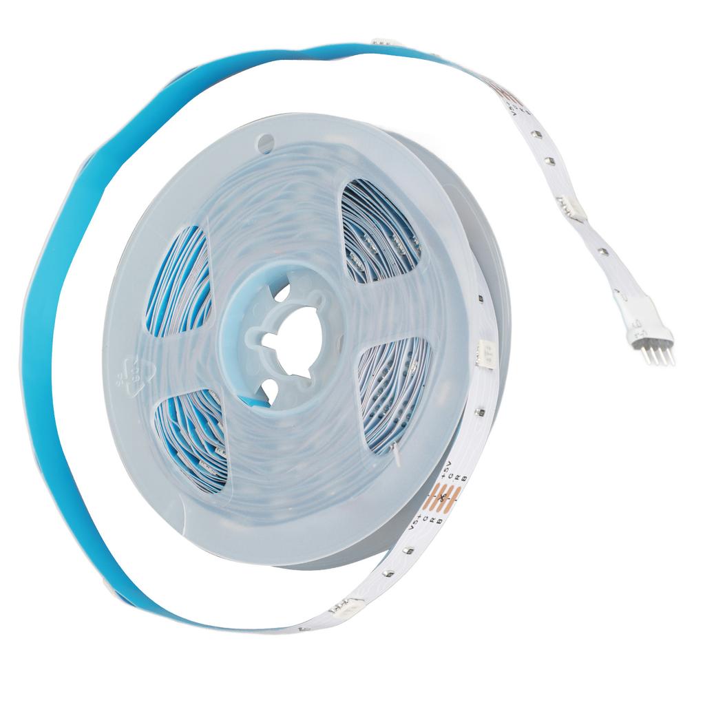 RGB LED Strip Lights Press Button Control 5V LED Lights with 3 Button Functions for Bedroom Kitchen