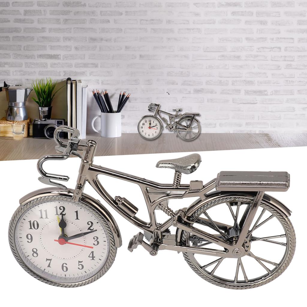 Часы реалистичные винтажные декоративные украшения компактный настольный будильник для дома общежития ретро настольный будильник