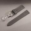 Casual Business Leather Watchband 18mm 19mm 20mm 21mm 22mm 24mm Strap Quick Release Butterfly Buckle Wristbands Accessories