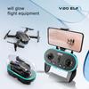 New Mini Drone V20 6K HD Camera RC Helicopter Quadrocopter One-Key Return FPV Follow Me Foldable Quadcopter Boy's Toys Gift