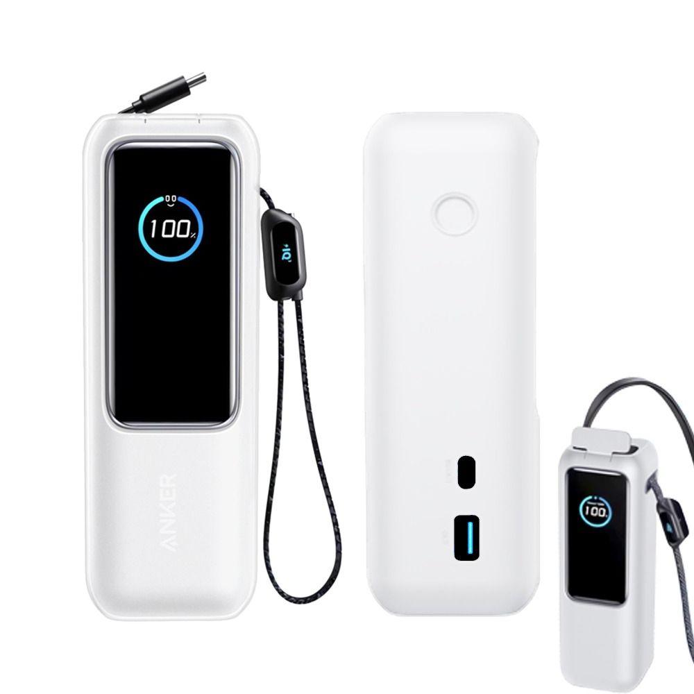 Soft Silicone Case Dustproof Protective Cover for Anker Zolo Power Bank (25000mAh 165W) Travel