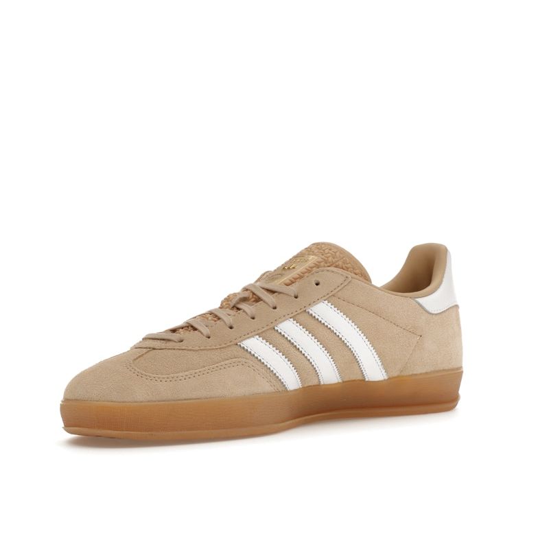 Adidas Gazelle Indoor Magic Beige Женские кроссовки Cream Cloud-White Gum IH5482