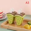 Ice Cream Mold With Cover Watermelon Shape Mold Diy Homemade Ice Popsicle Mould Frozen Juice Milk Kitchen Ice Cream Make Tools