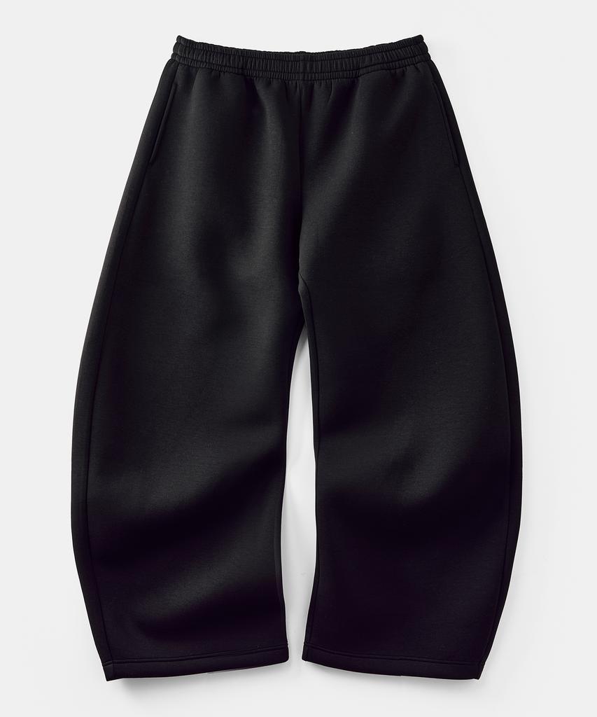 TAKEASY Neoprene Curved Sweatpants (Black)