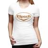 Klipsch 7 Дакимакура Футболка для Женщин Круглый Вырез Уличная Одежда Футболки Женские Футболки Короткие Летняя Одежда Топы