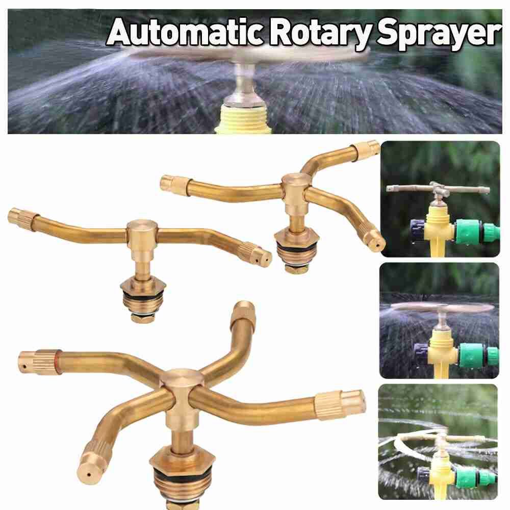 360 Rotating Watering Nozzle Lawn Irrigation Automatic Watering Watering Spray Garden Sprinklers