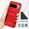 KEYSION Противоударный защитный чехол для Google Pixel 9 Pro XL Slide, защитный чехол для объектива камеры, задняя крышка для телефона Google Pixel 8 Pro 8A