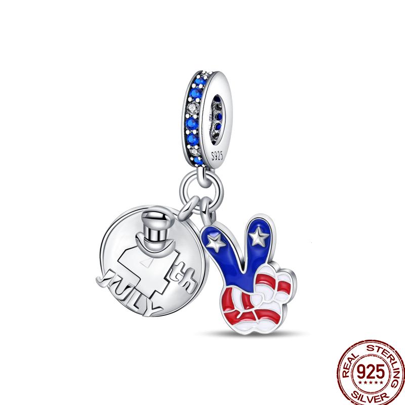 American Sports Series Copper Badminton Baseball Football Pendant Beads Suitable For 3Mm Original Bracelet Diy