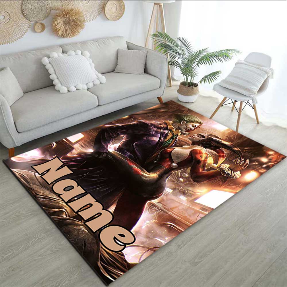 Warnermedia (15) Customize your name rug, office chair cushion, home bedroom living room gift.
