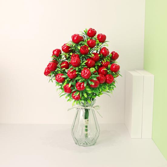 Яркий внешний вид, реалистичные искусственные фрукты, искусственное апельсиновое лимонное дерево с зеленой веткой листьев, домашний декор