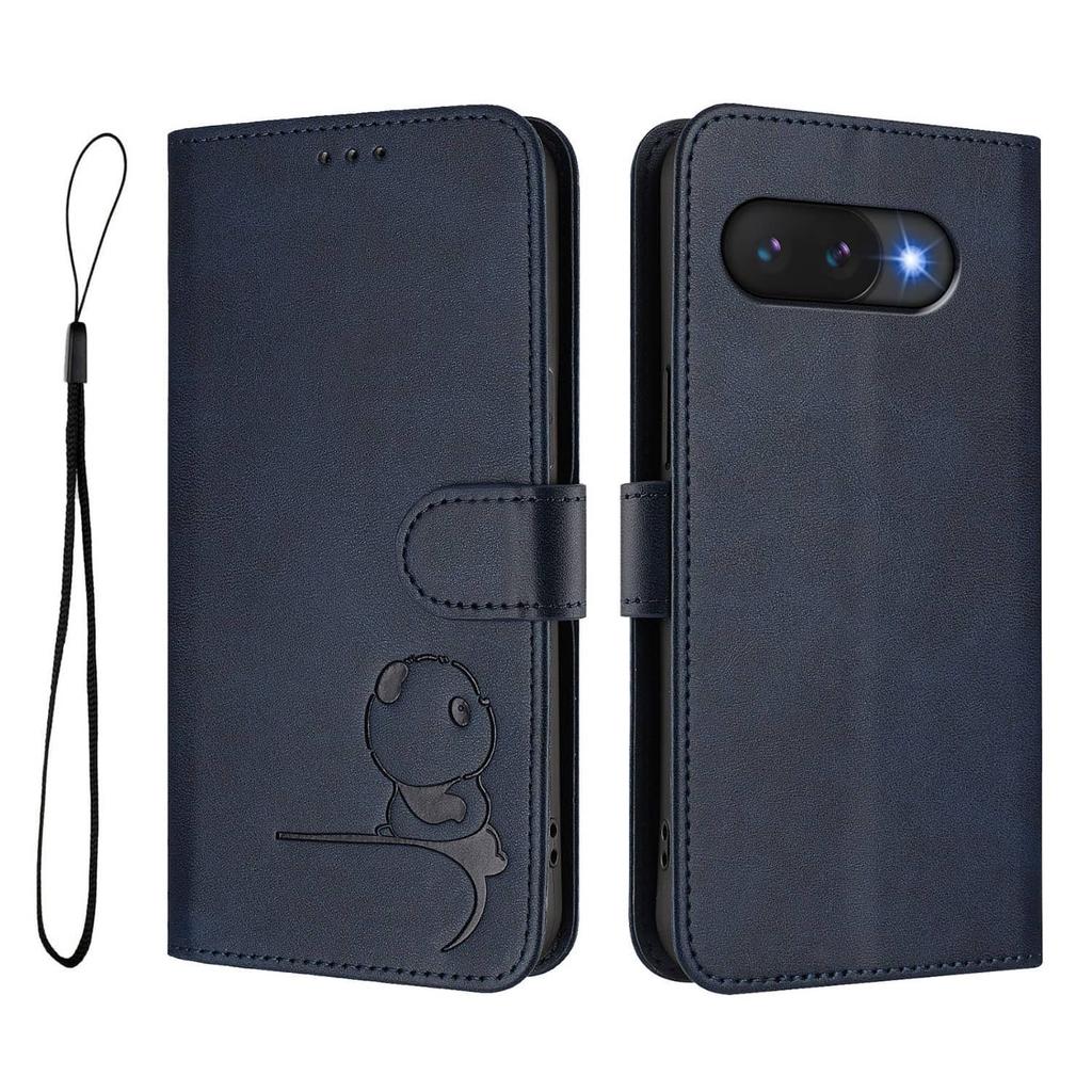 WEFOR Чехол-бумажник для Google Pixel 10 Pro XL 9 8 7 6 Pro 10A 9A 8A 7A 6A 5 XL 4A 5G с RFID-защитой и откидной крышкой для карт Женский Мужской Чехол-Панда