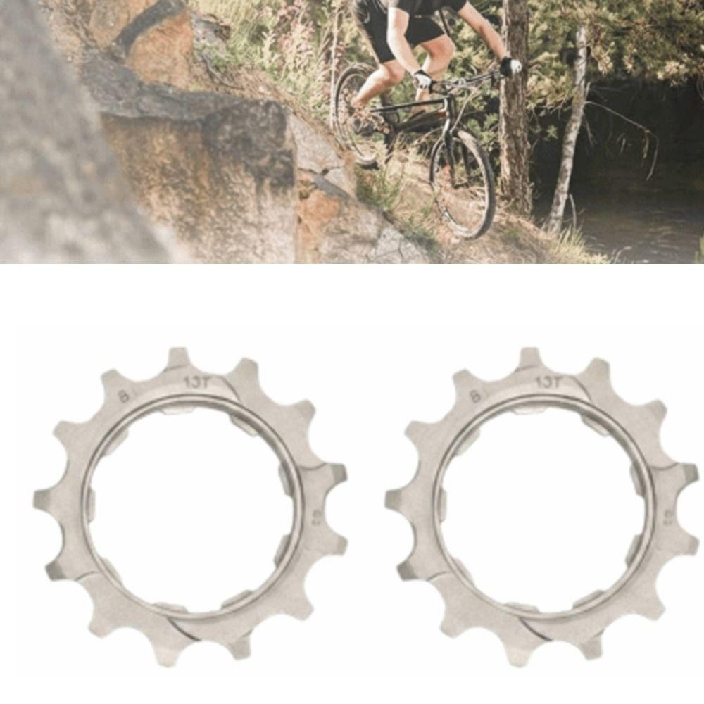 2PCS Steel Bike Freewheel 11T/12T/13T Freewheel Pinion Durable Bicycle Cassette Cog  Bicycle Repair