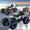 Four-wheel Drive Remote Control Racing Cars Alloy Plastic Vehicle Toys New Rock Crawler Toy Gift