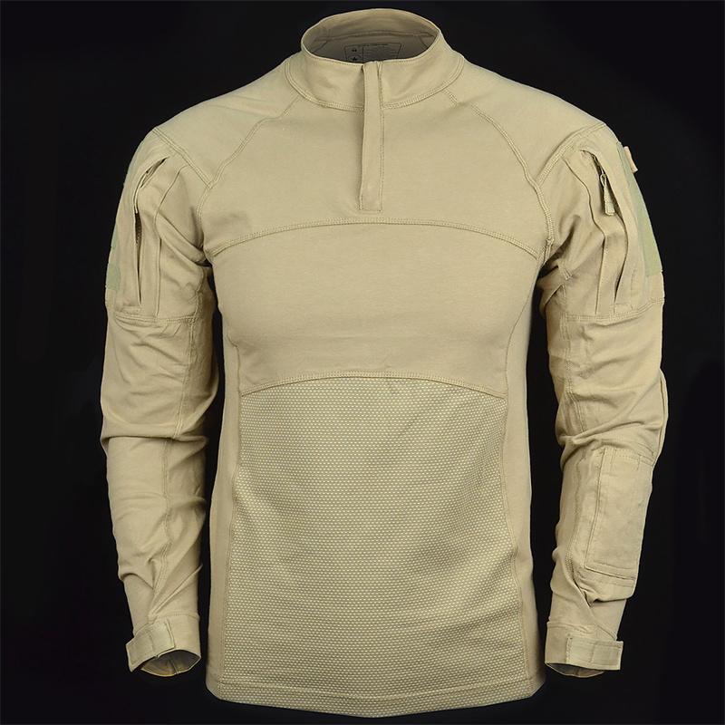 Мужская футболка с длинным рукавом, камуфляжная армейская футболка для спортзала, одежда для солдат, униформа для страйкбола