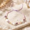 New Starfish Jewelry Bohemian Holiday Wind Gravel Conch Hand Rope Summer Beach Rice Bead Bracelet Women