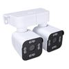 Dual Lens Outdoor Cameras 2.5K 5MP House Camera Wired Plug in WiFi Security Camera with Microphone Sound Video PTZ Auto