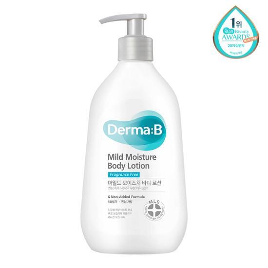 Derma B Мягкий увлажняющий лосьон для тела 400 мл