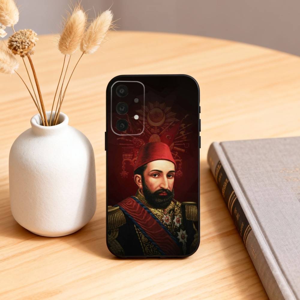 Крутой чехол для телефона Cool Empire O-Ottoman для Samsung S25,24,23,22,30,21,10,9,Ultra,Plus,Lite,FE,4,5 G Мягкий черный чехол