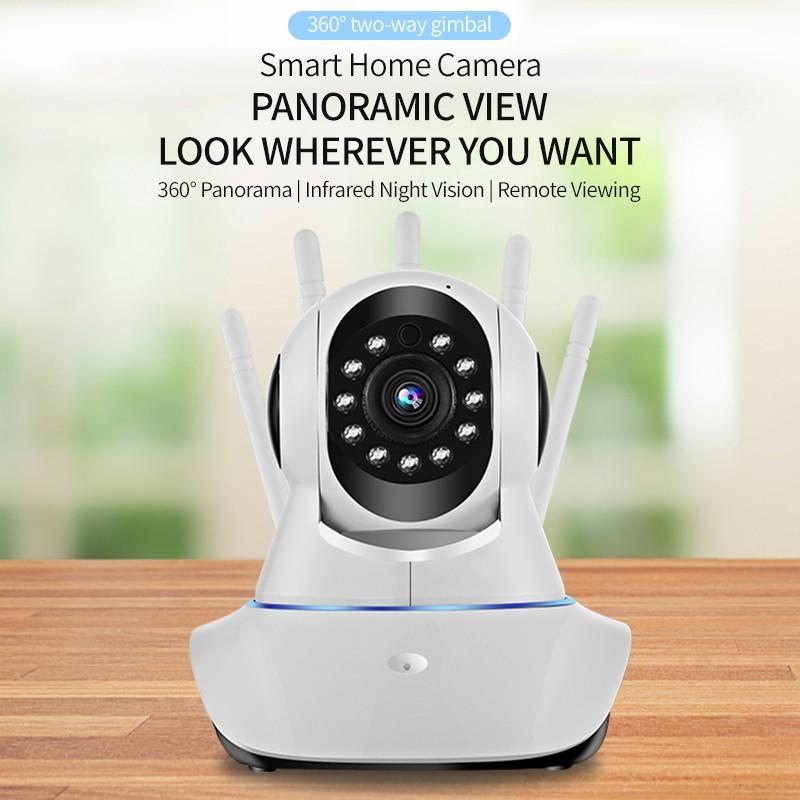 New Home Security Wifi IP Camera 1080P Indoor Surveillance Color Night Vision Camcorder Wireless Video Camera Remote Control Baby Camera