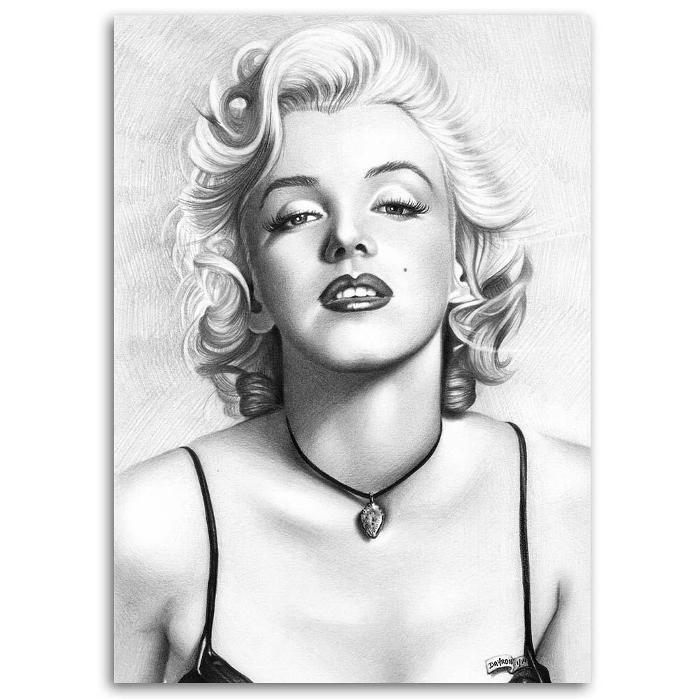 Печать на холсте, Портрет Мэрилин