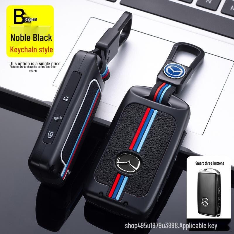 Совместимый чехол для ключа для Mazda CX-5 2022 года, Mazda 3 следующего поколения, Axela и CX-30