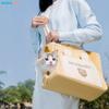 Pet Bag Out Lucky Baby Portable Cat Bag One Shoulder Warm Canvas Bag Portable Dog Bag Small Dog Exposed Cat Bag Pet Supplies