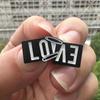 Love Letter Pin Brooch Love Repair Letter Pins Buckle Badge Accessory