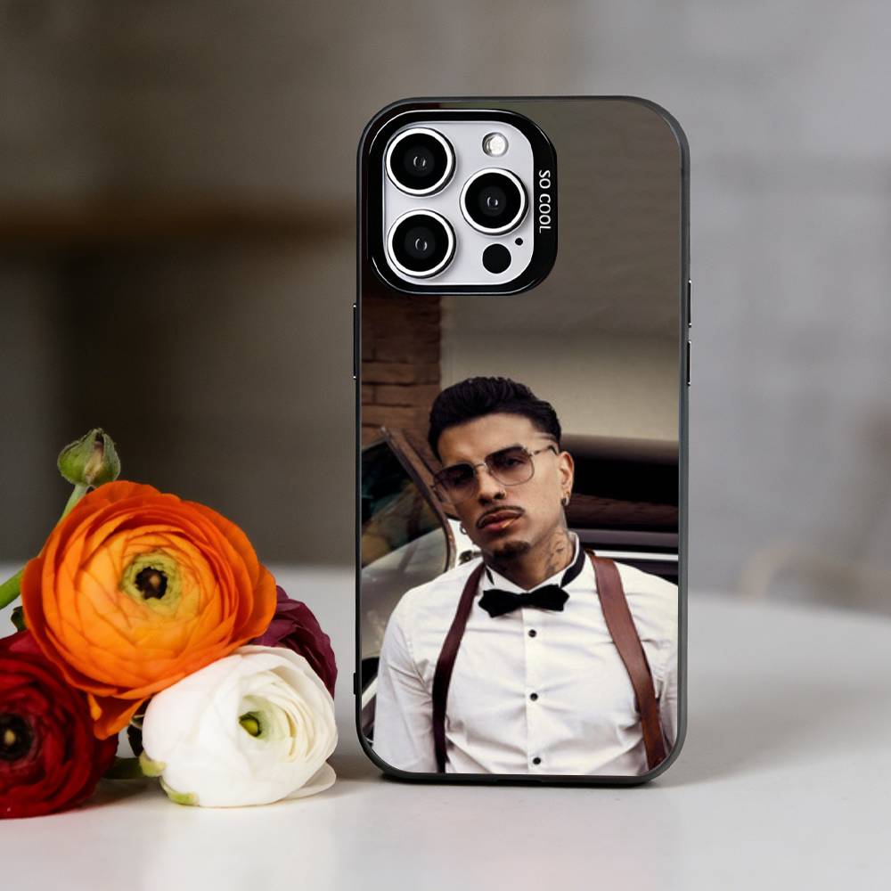 Singer R-Rauw Alejandro Phone Case For iPhone 17,16,15,14,13,12,11 Plus,Pro Max,XS,Colorful Silver Black Cover