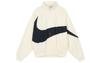 Nike Мужская тканая куртка с логотипом Swoosh 'Кокосовое молоко' FB7878-113