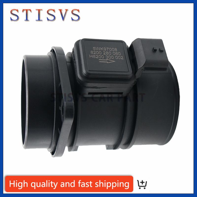 5WK97008Z Mass Air Flow Meter MAF Sensor For Renault Trafic Master Kangoo Megane Scenic Vauxhall Vivaro Movano New High Quality