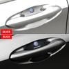 4 шт. Защита ручки двери автомобиля 3D наклейка-эмблема Автоаксессуары Для Volkswagen Golf-6 7 4 5 POLO Passat B5 B6 B7 T4 T5 Tiguan