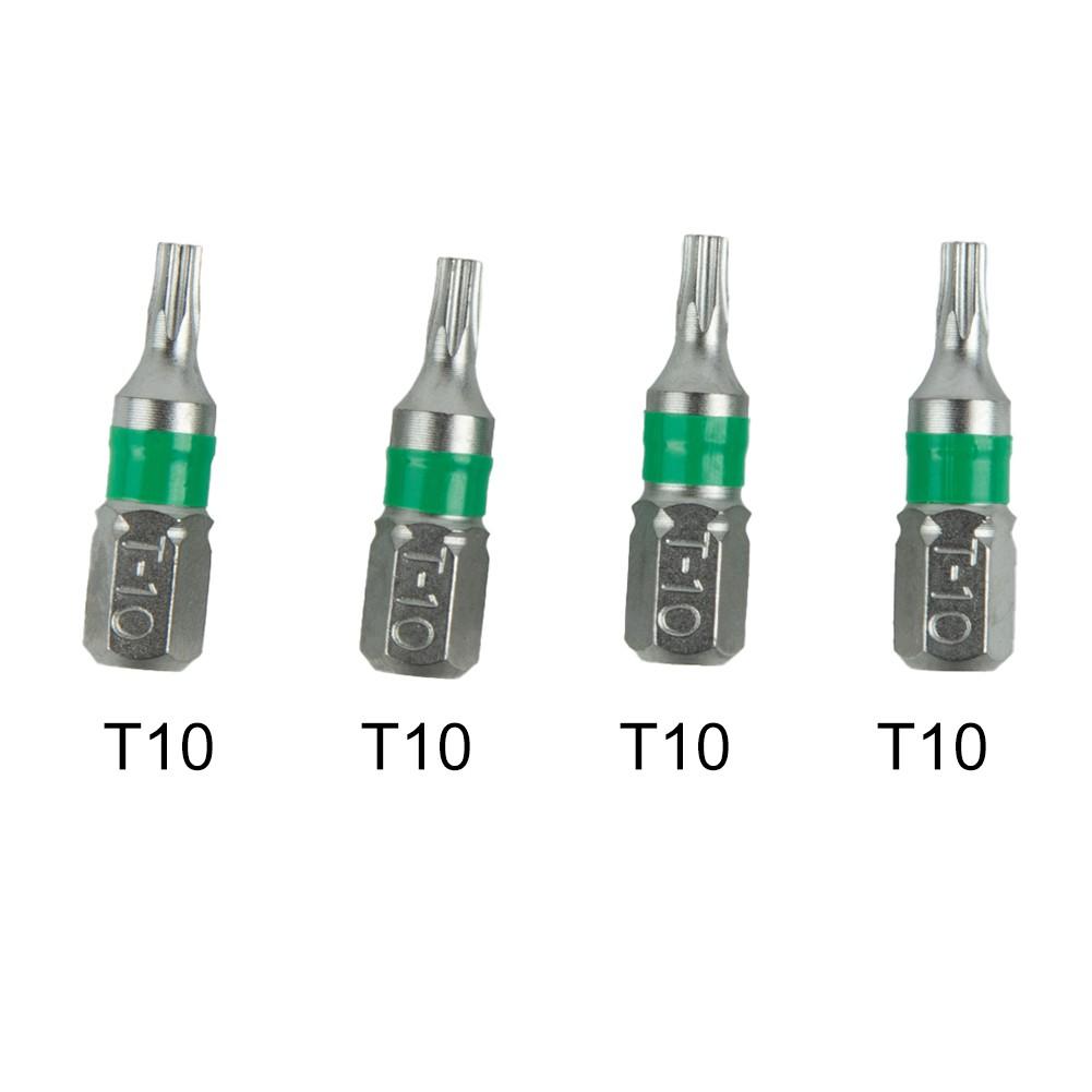 Screwdriver Bit 25mm 4Pc Hex Shank Screw Driver Bit