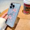 Чехол для телефона 'Падающие розовые цветы сакуры' для IPhone 17 15 16 14 13 12 11 Pro Max Plus 12 13 Mini Защитный чехол из ТПУ