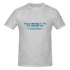 Told Myself To Grow Up But I M Not Listening To A Childish Person Trendy Tshirt Lazy Vibe Simple Prints Tees