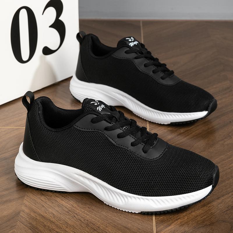 Fashion Good Breathable Mens Running Sneakers Casual Sport Walking Shoes For Women High Quality Platform Trainers Athletic Male